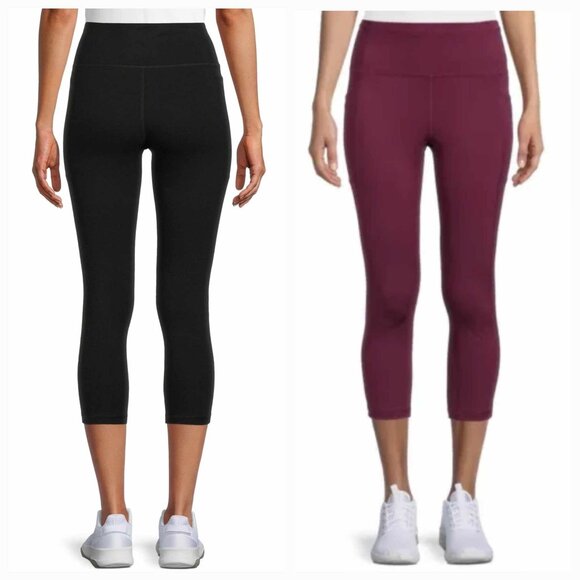 (SOLD) CLOSET SALE Lot of 2 Avia Performance Capri Stretch Leggings XXL 20 - Picture 1 of 10